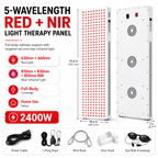 Red Light Therapy & Near Infrared Light Therapy Panel, Full Body, 2400W