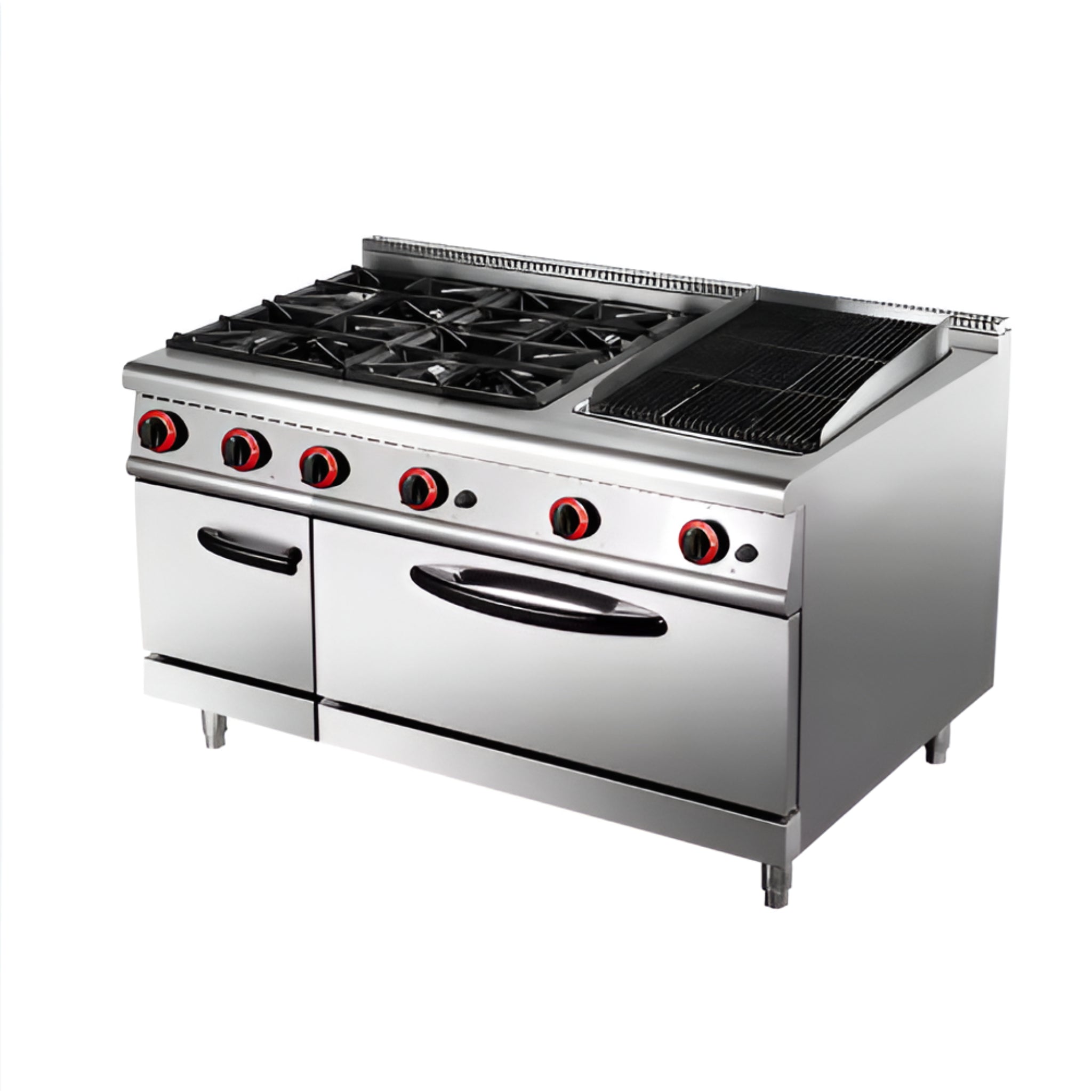 VulcanTerra 60" Dual Fuel Range with CharGrill