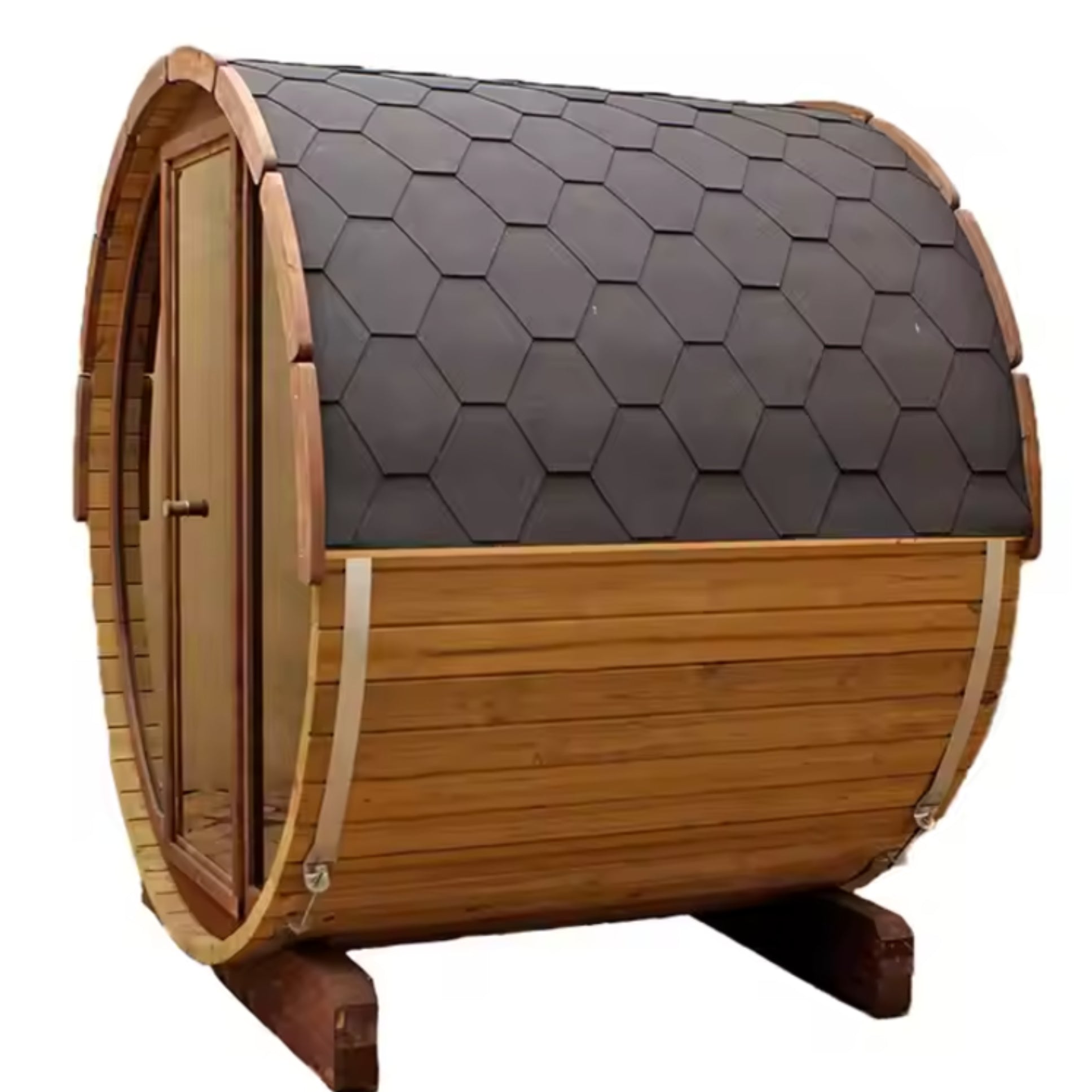 ThermoLoom BarrelView Outdoor Sauna