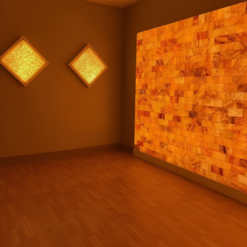 Aurelia Lux Himalayan Salt Brick Panel