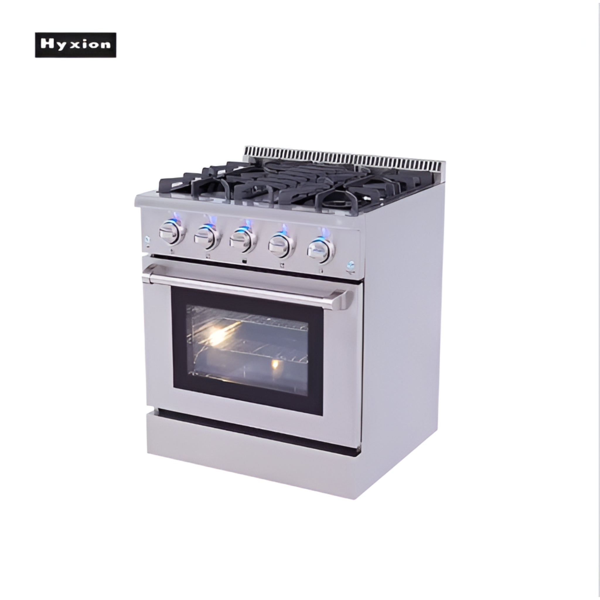 LumaFlame 30" Dual Fuel Range