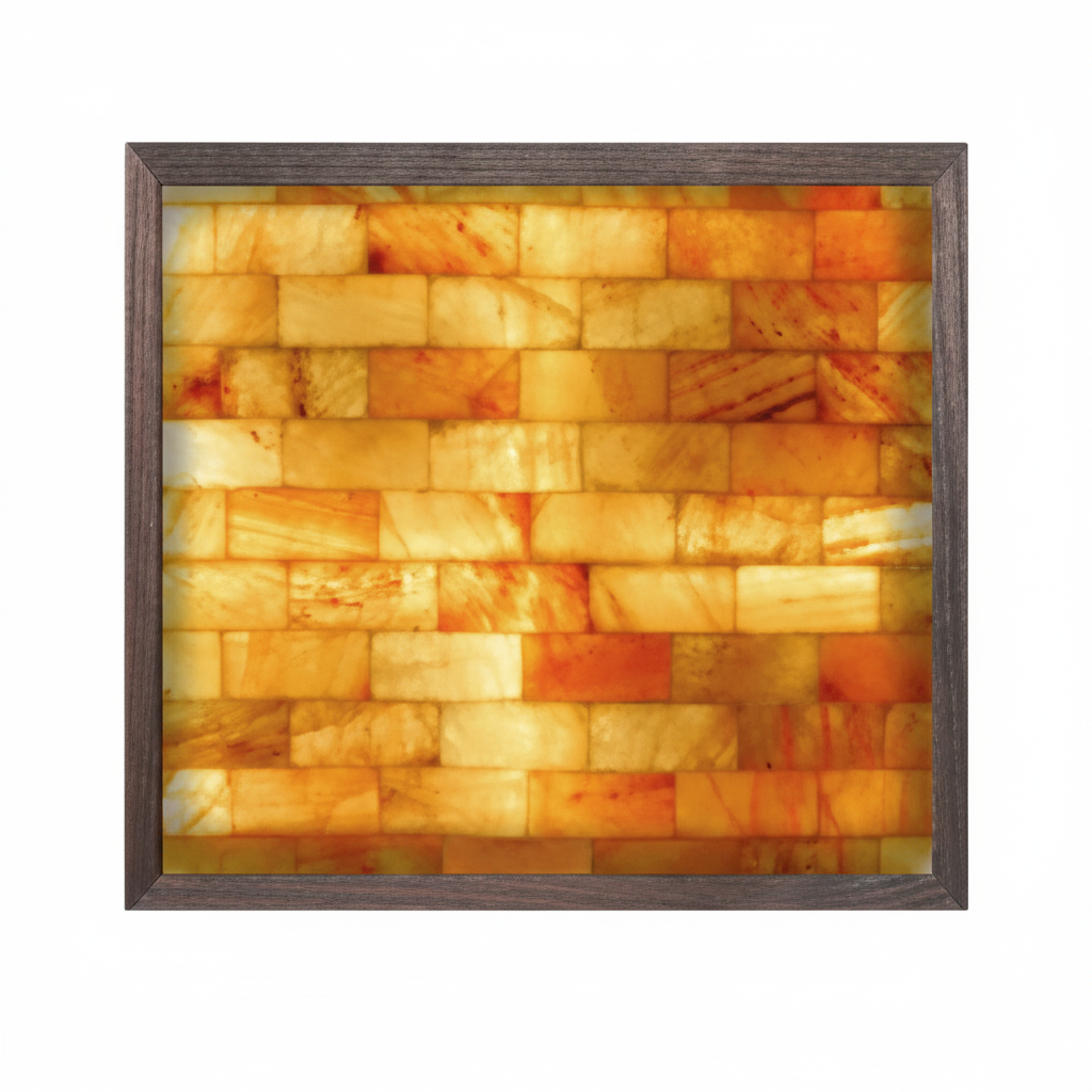 Luminara Himalayan Salt Wall Panel Frame