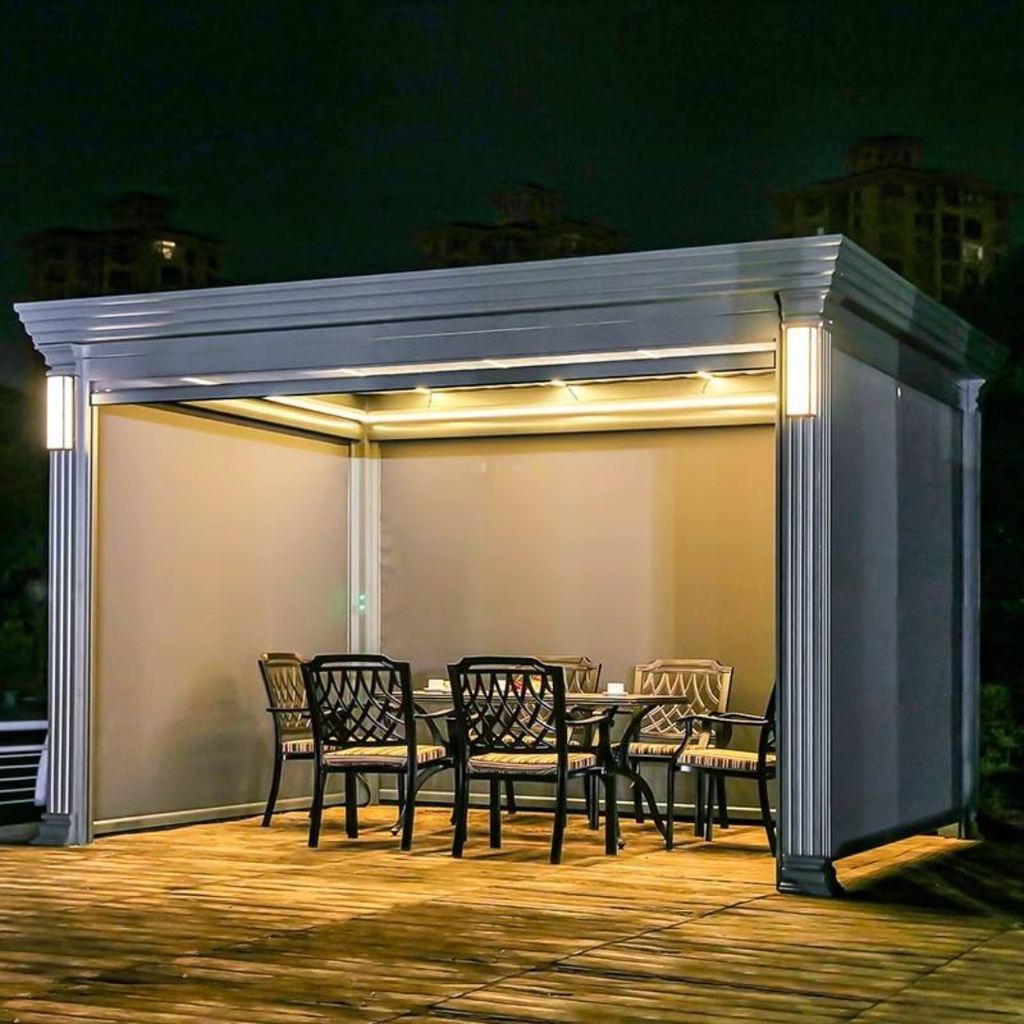 AuraVista Lumina Enclosed Luxury Pavilion