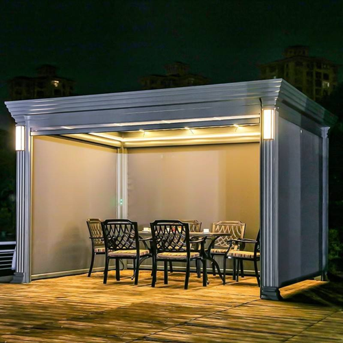 AuraVista Lumina Enclosed Luxury Pavilion