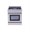 LumaFlame 30" Dual Fuel Range