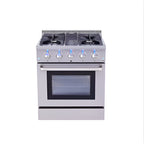 LumaFlame 30" Dual Fuel Range