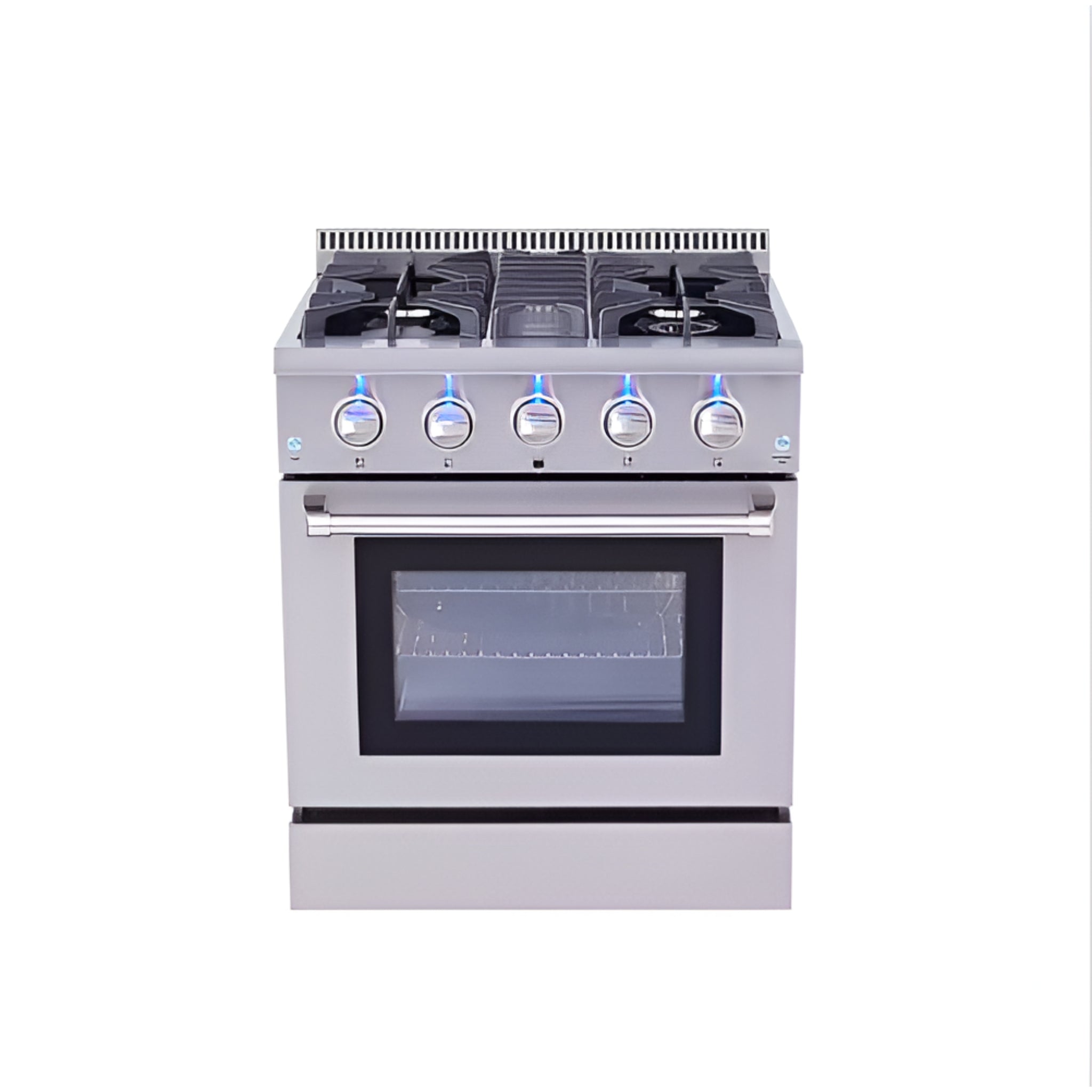 LumaFlame 30" Dual Fuel Range