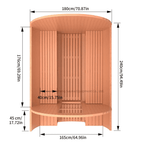 Handmade Sauna Red Cedar Electric Heat